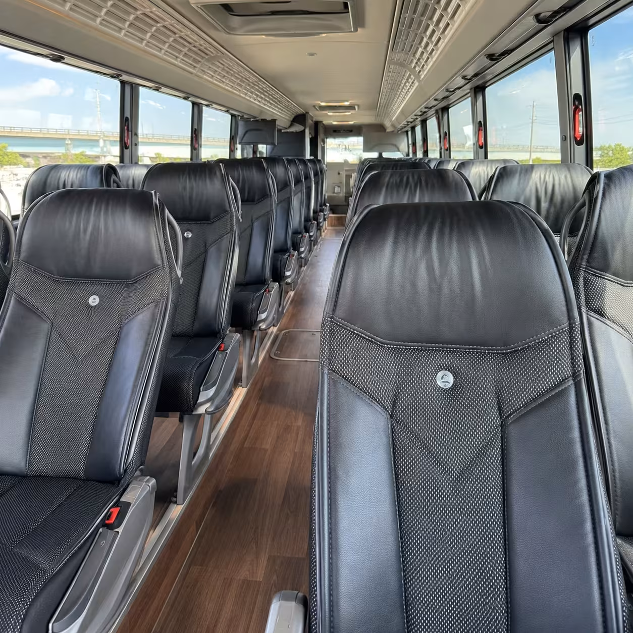 fargo winter wedding charter bus rentals